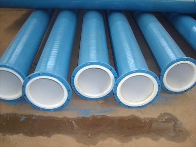 Plastic-coated steel tube